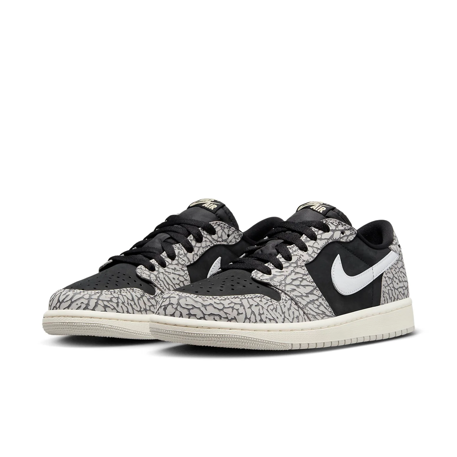 Air Jordan 1 Retro Low OG 'Black Cement' CZ0790-001
