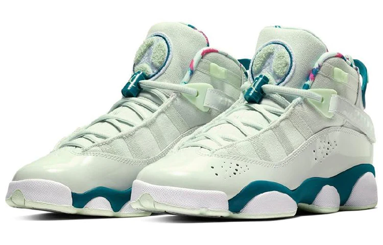 (GS) Air Jordan 6 Rings 'Green Abyss' 323399-003