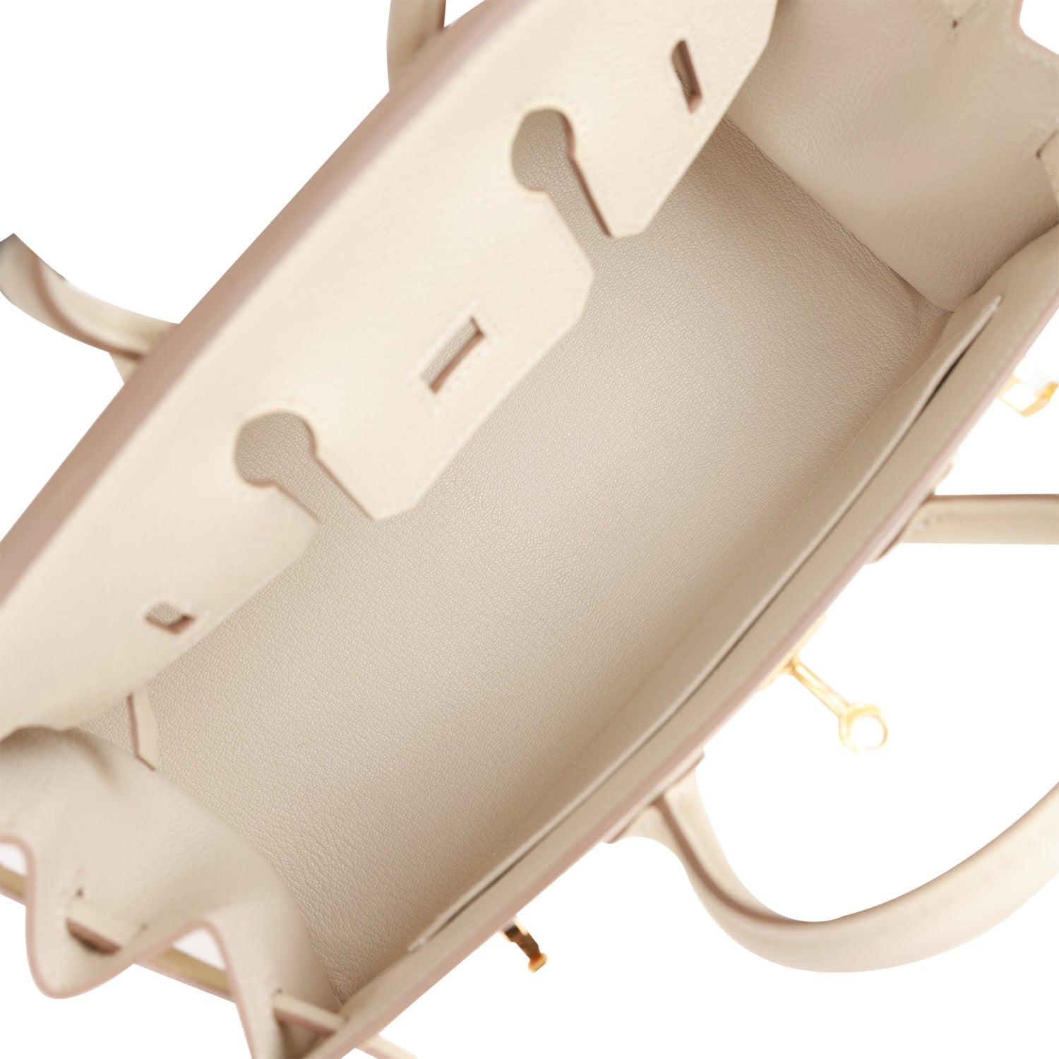 Hermès Birkin Sellier 25 Craie Epsom Gold Hardware