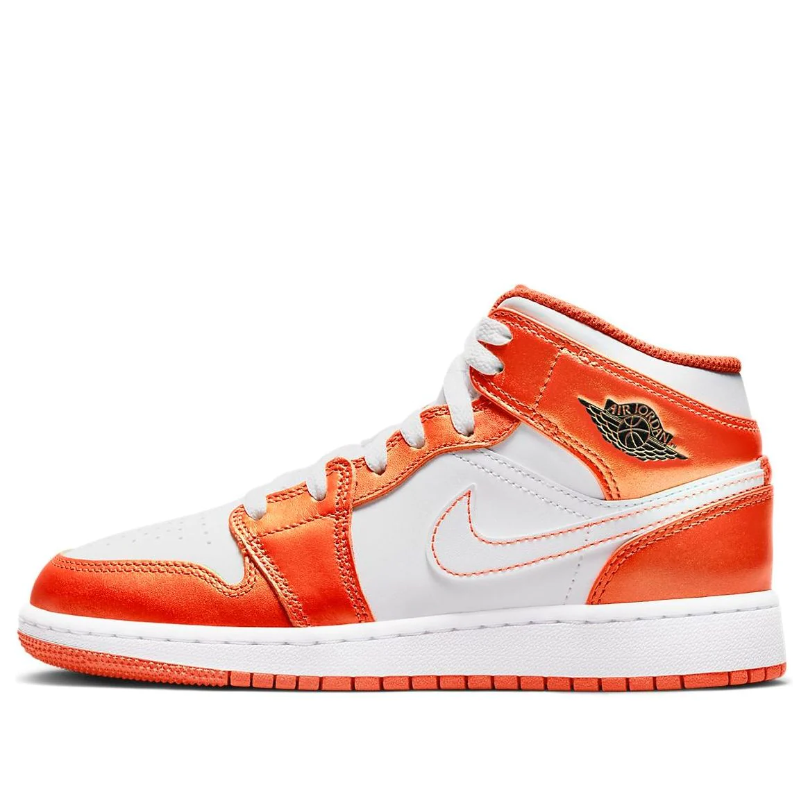 (GS) Air Jordan 1 Mid SE 'Electro Orange' DM4228-800