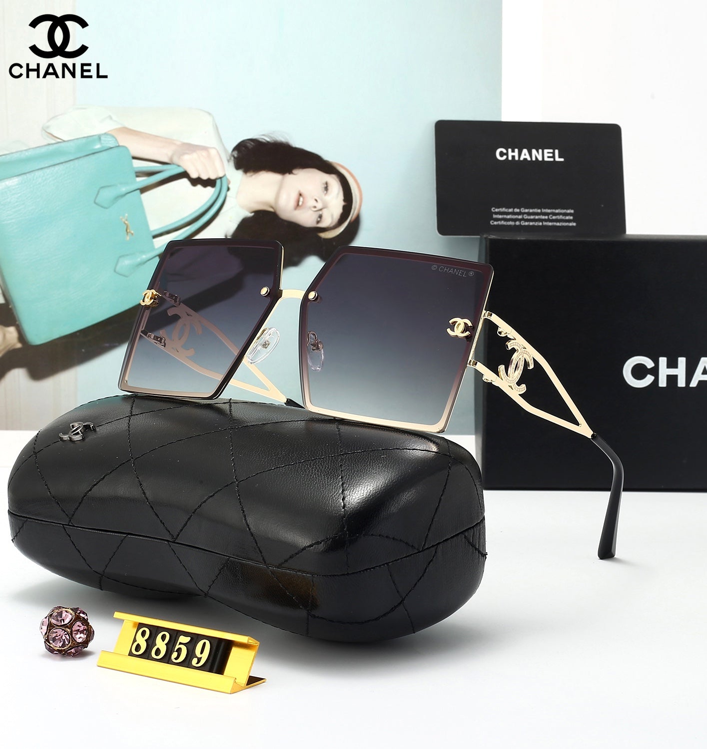 5 Color Women's Sunglasses—8859