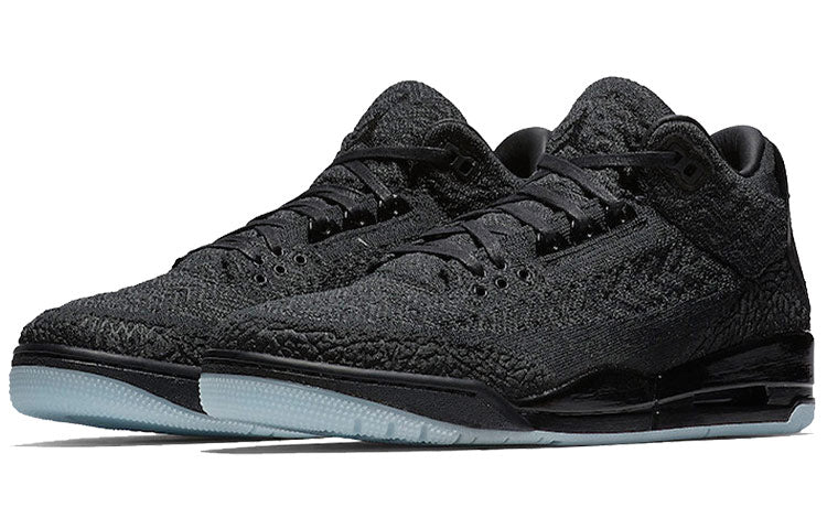 Air Jordan 3 Retro Flyknit 'Black' AQ1005-001