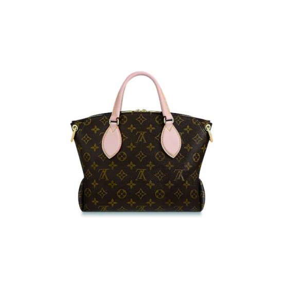 Louis Vuitton Flower Zipped Tote BB Black M44351 Pink M44359