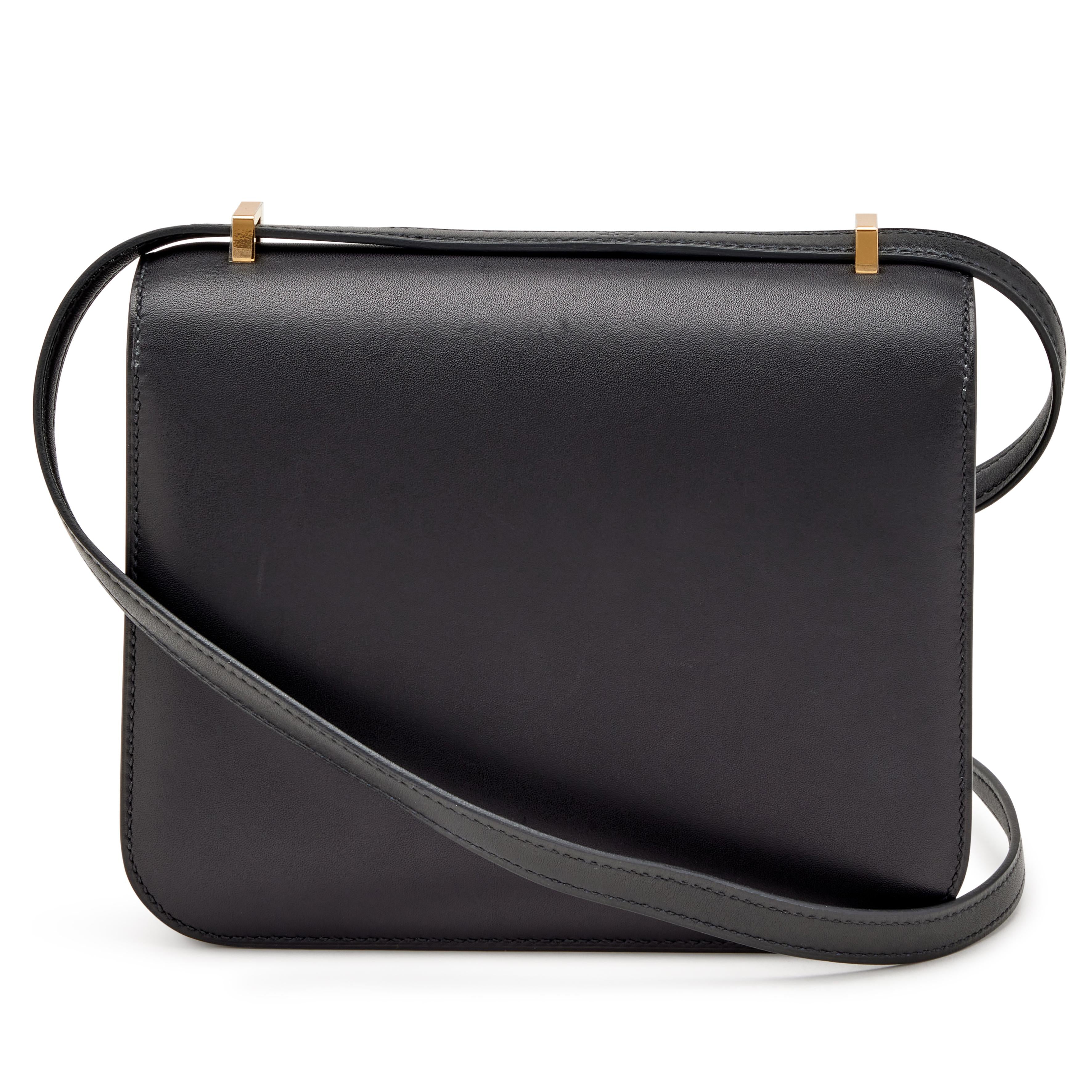 Hermès Constance Bag 18 Black Epsom Gold Hardware