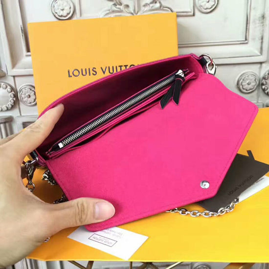 LV M64579 Pochette Felicie Crossbody Bag Epi Leather