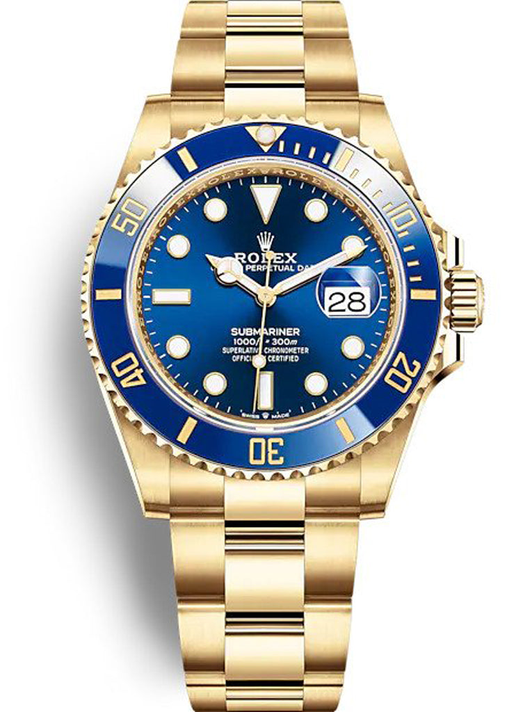 Superclone Rolex Submariner 40mm Blue Dial 116618LB