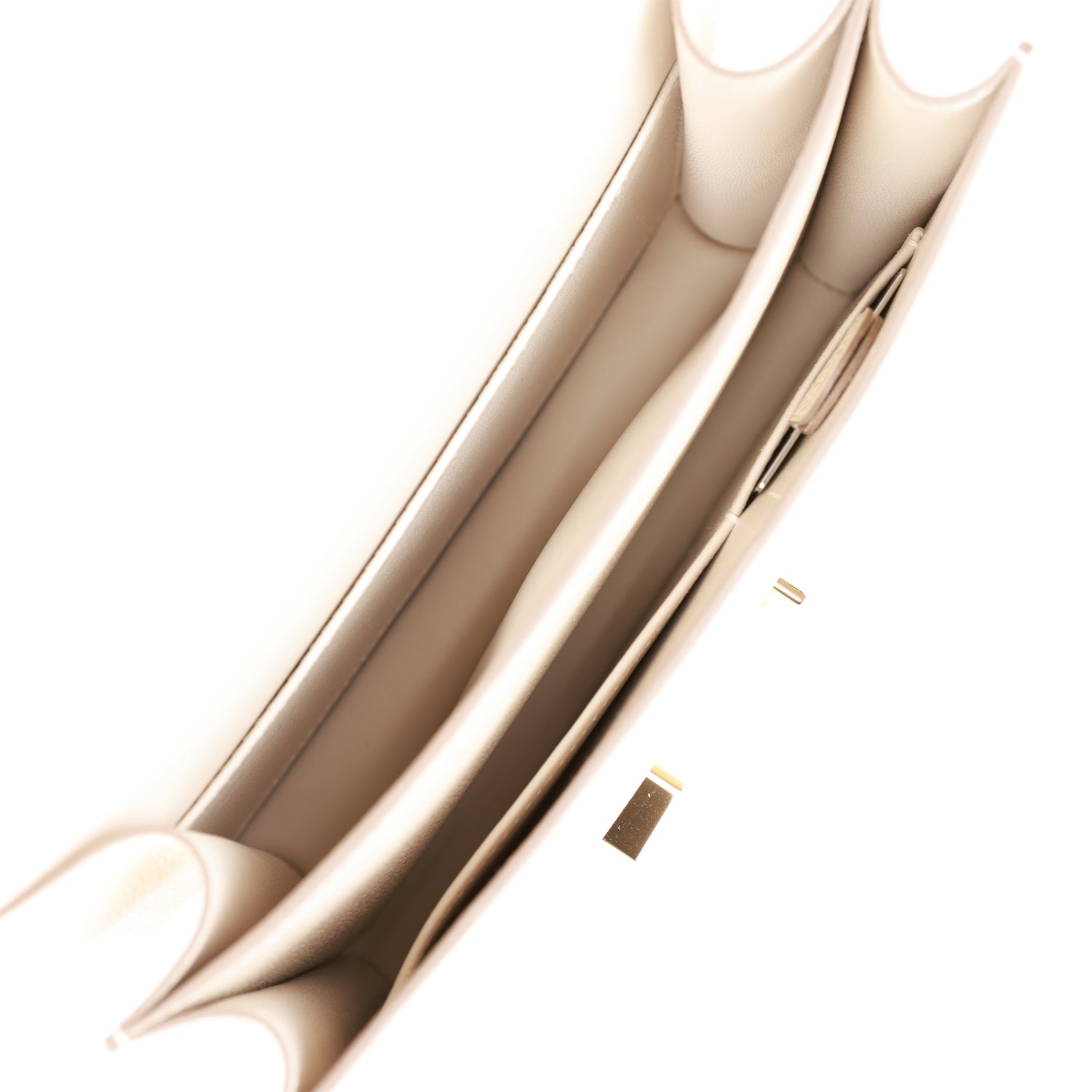 Hermès Constance 1-18 Craie Epsom Gold Hardware