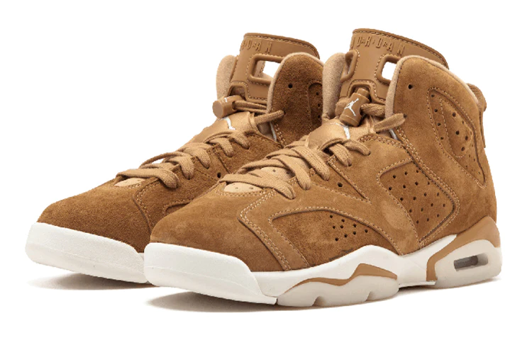 (GS) Air Jordan 6 Retro 'Wheat' 384665-705