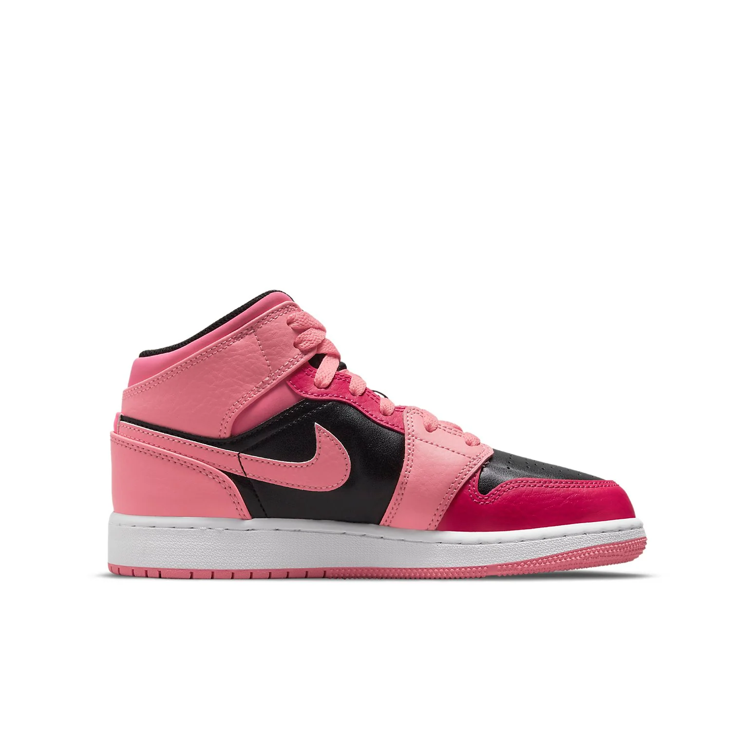 (GS) Air Jordan 1 Mid 'Coral Chalk' 554725-662