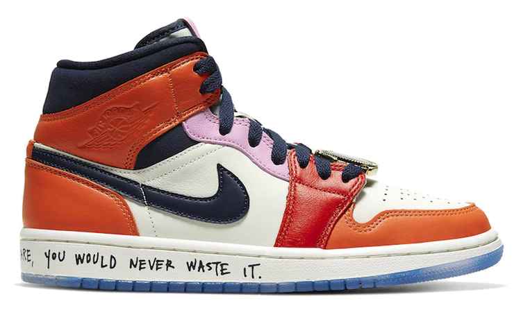 (WMNS) Melody Ehsani x Air Jordan 1 Mid 'Fearless' CQ7629-100