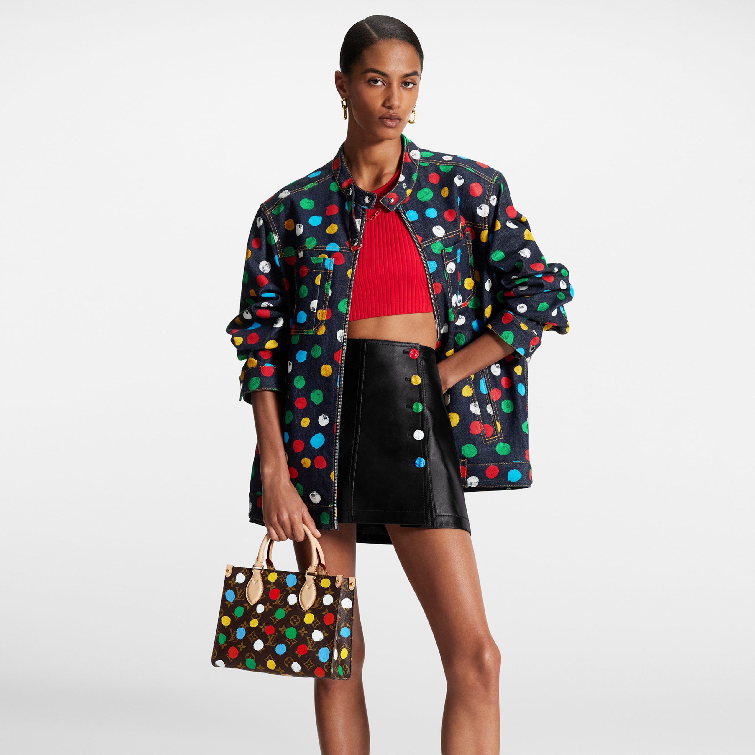 Louis Vuitton M46380 LV x YK OnTheGo PM