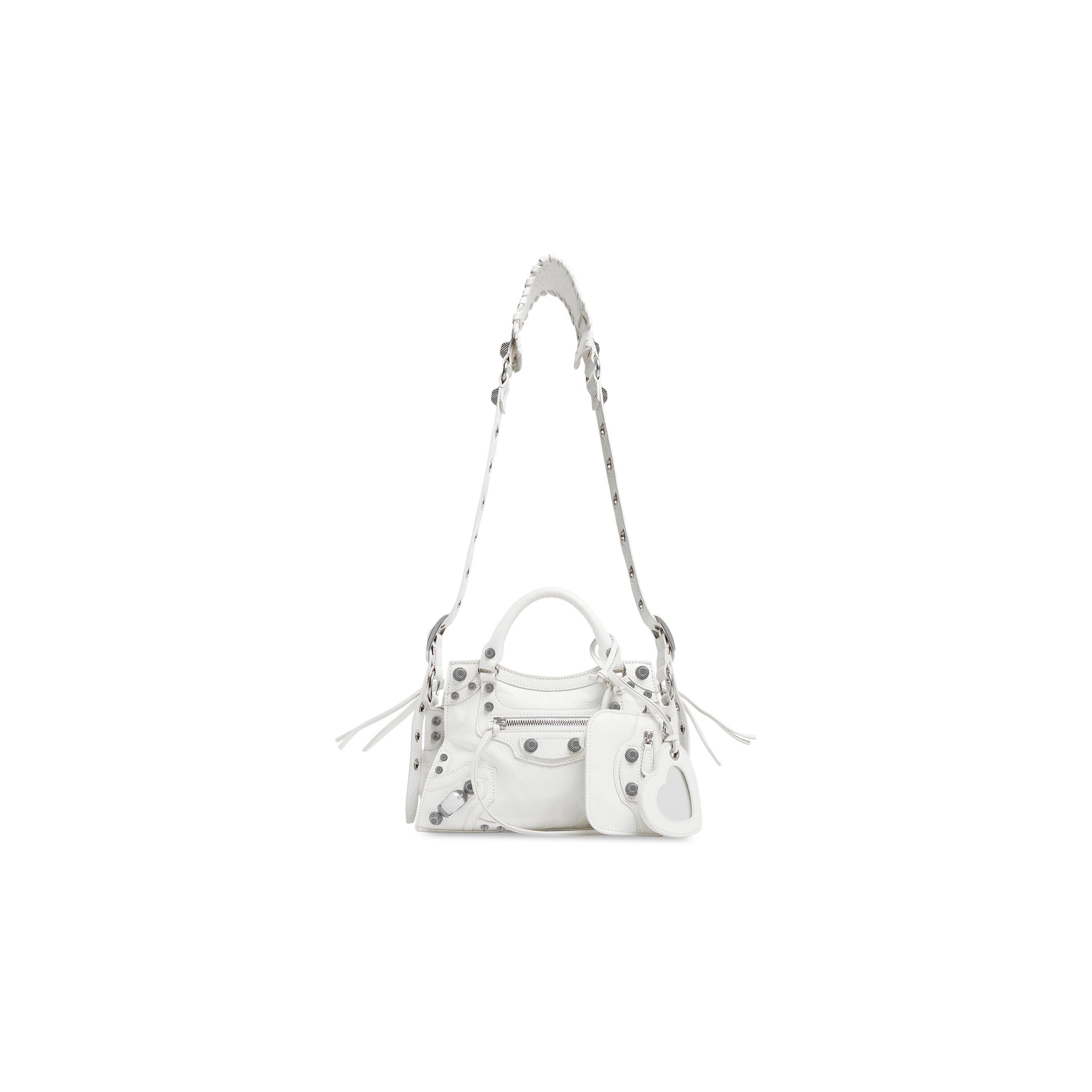 WOMEN'S NEO CAGOLE XS HANDBAG IN WHITE