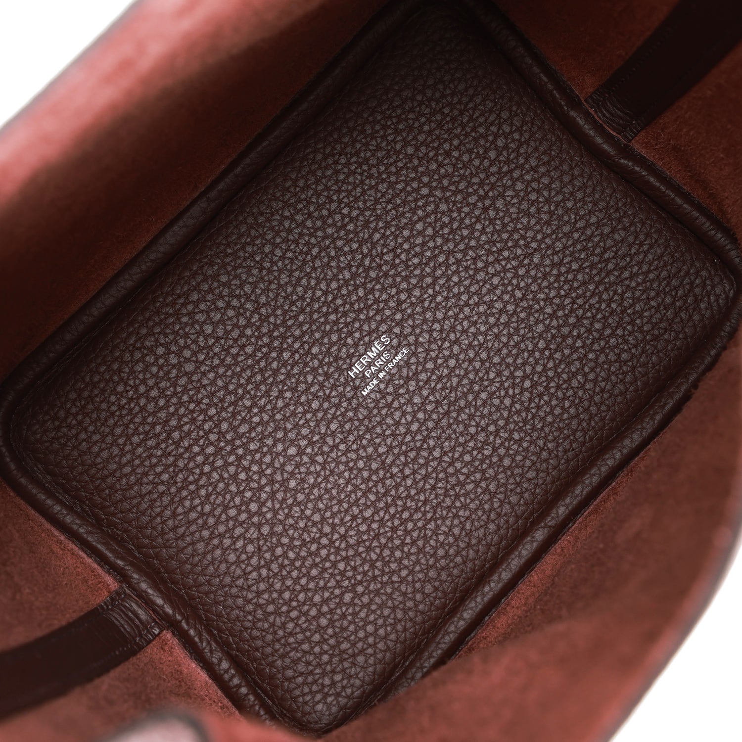 Hermès Eclat Picotin Lock 18 Rouge Sellier Clemence Palladium Hardware