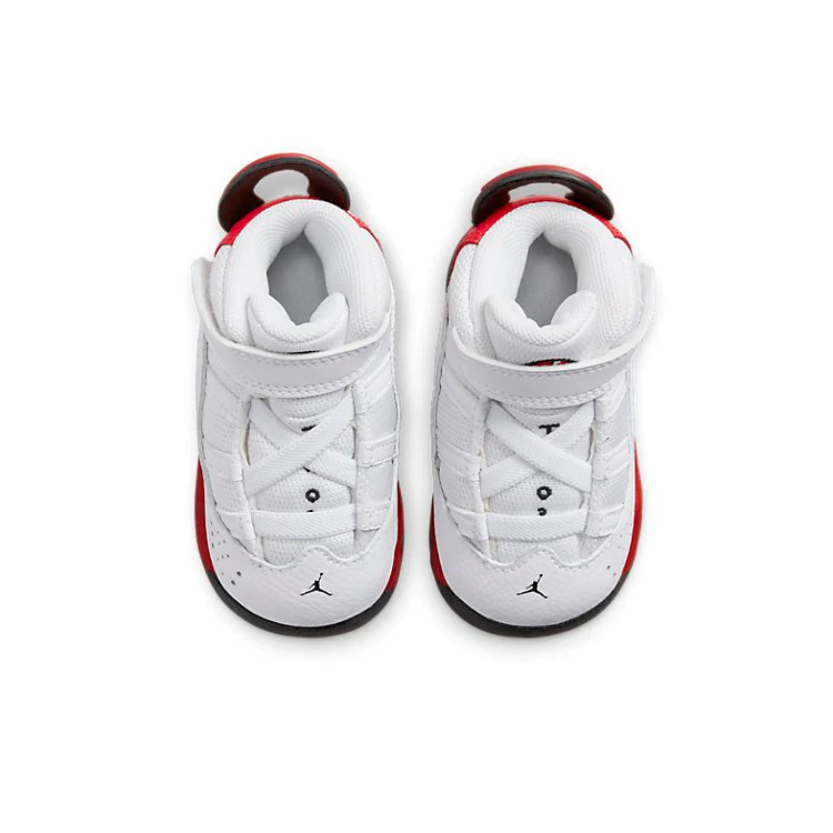 Air Jordan 6 Rings 'White University Red' 323420-126