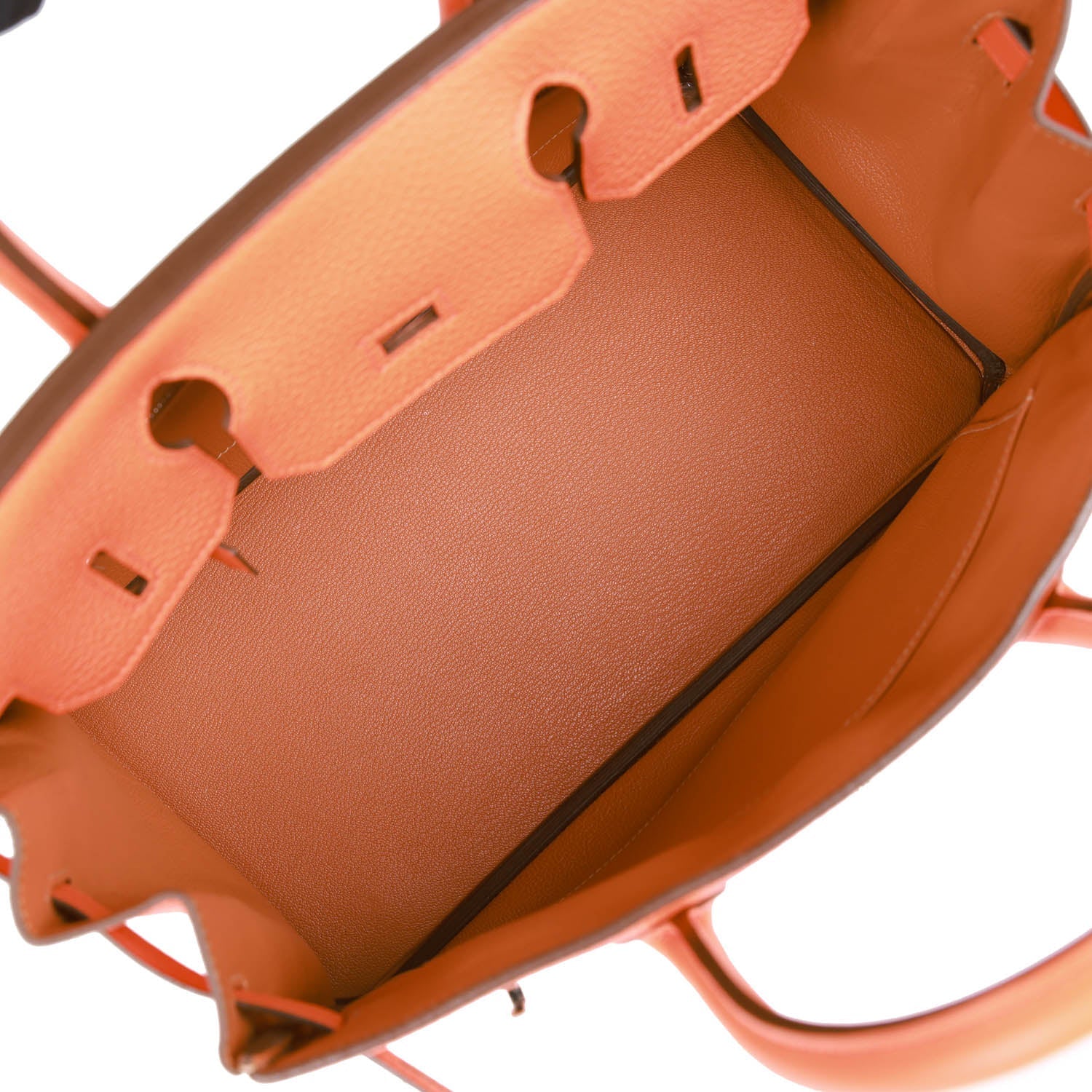 Hermès Birkin 30 Orange Poppy Clemence Palladium Hardware