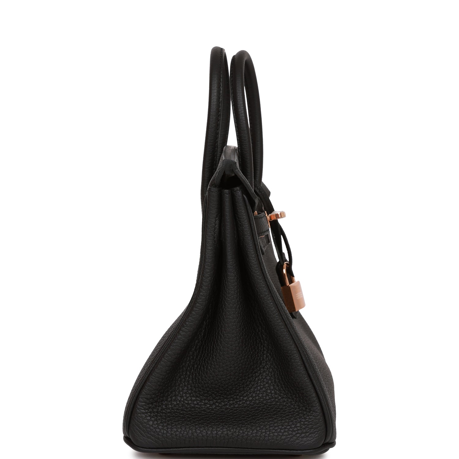 Hermès Birkin 25 Black Togo Rose Gold Hardware