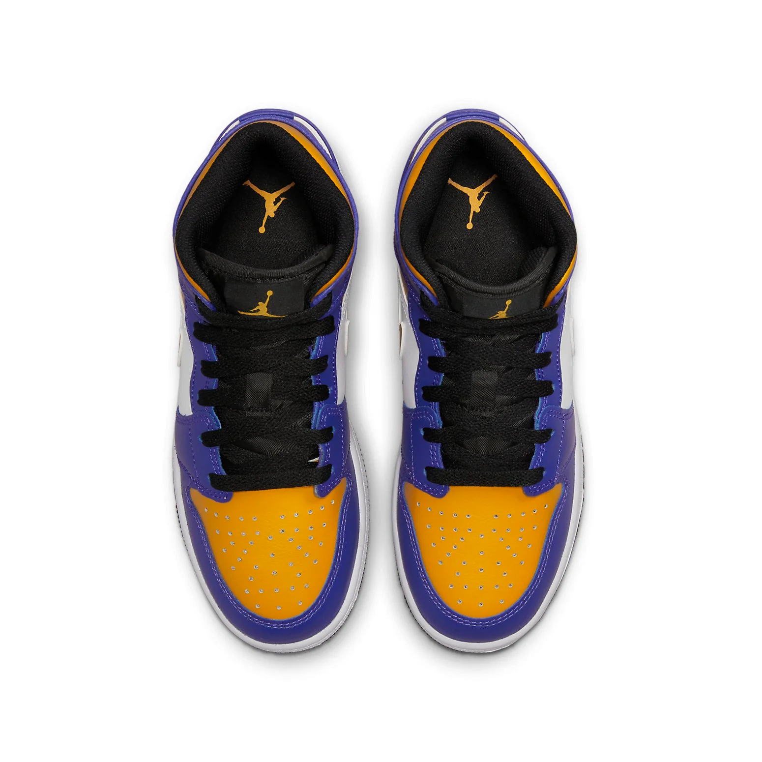 (GS) Air Jordan 1 Mid 'Lakers Purple' DQ8423-517