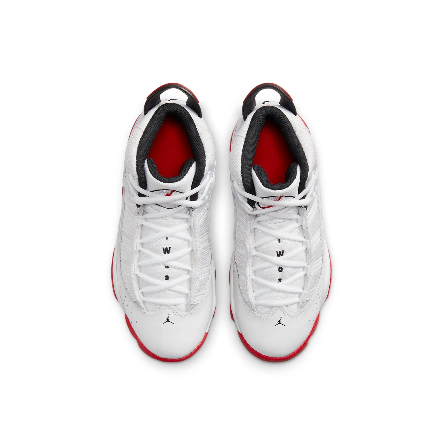 (PS) Air Jordan 6 Rings 'White University Red' 323432-160