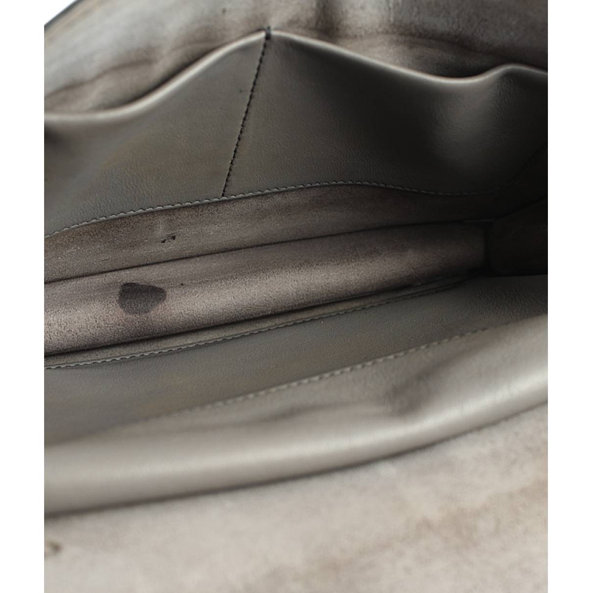 Christian Dior J'adior Gray Leather Shoulder Bag