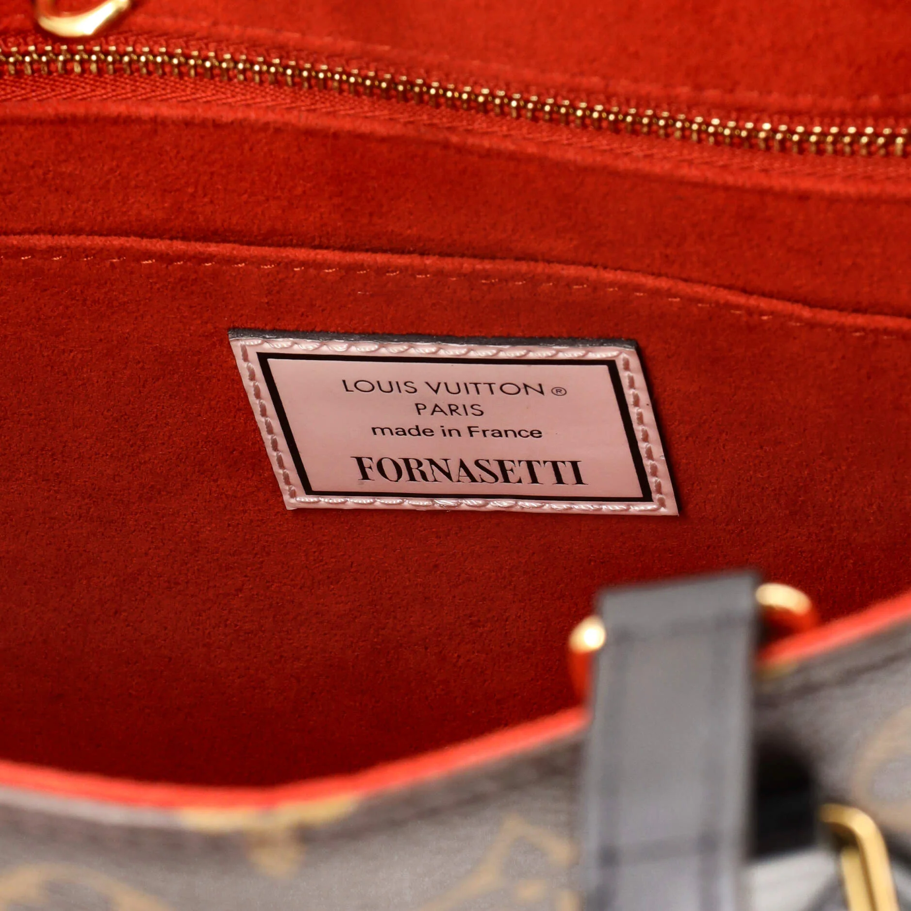 OnTheGo Tote Limited Edition Fornasetti Cameo Monogram Canvas MM