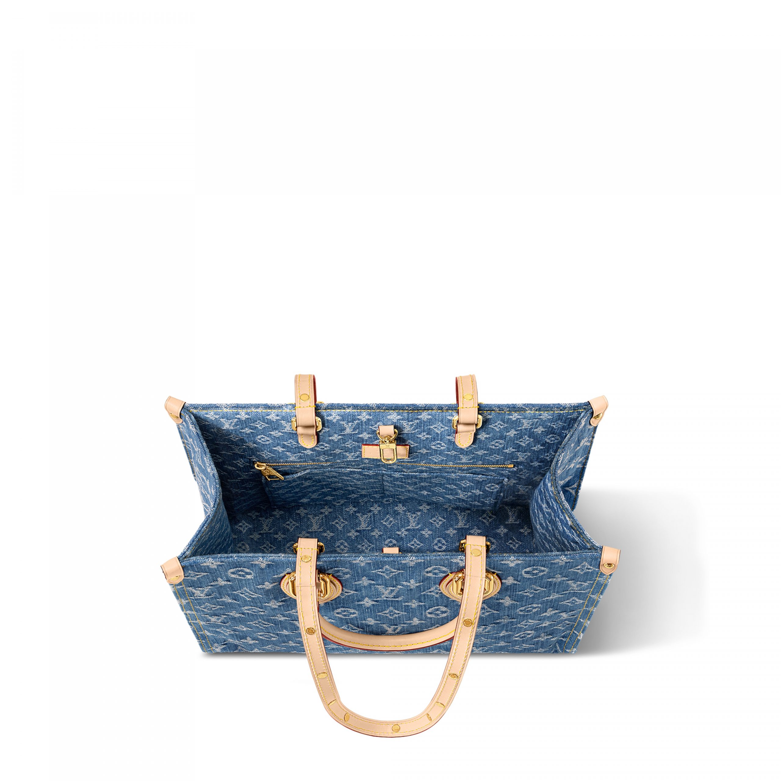 Louis Vuitton M46871 OnTheGo MM Denim Blue