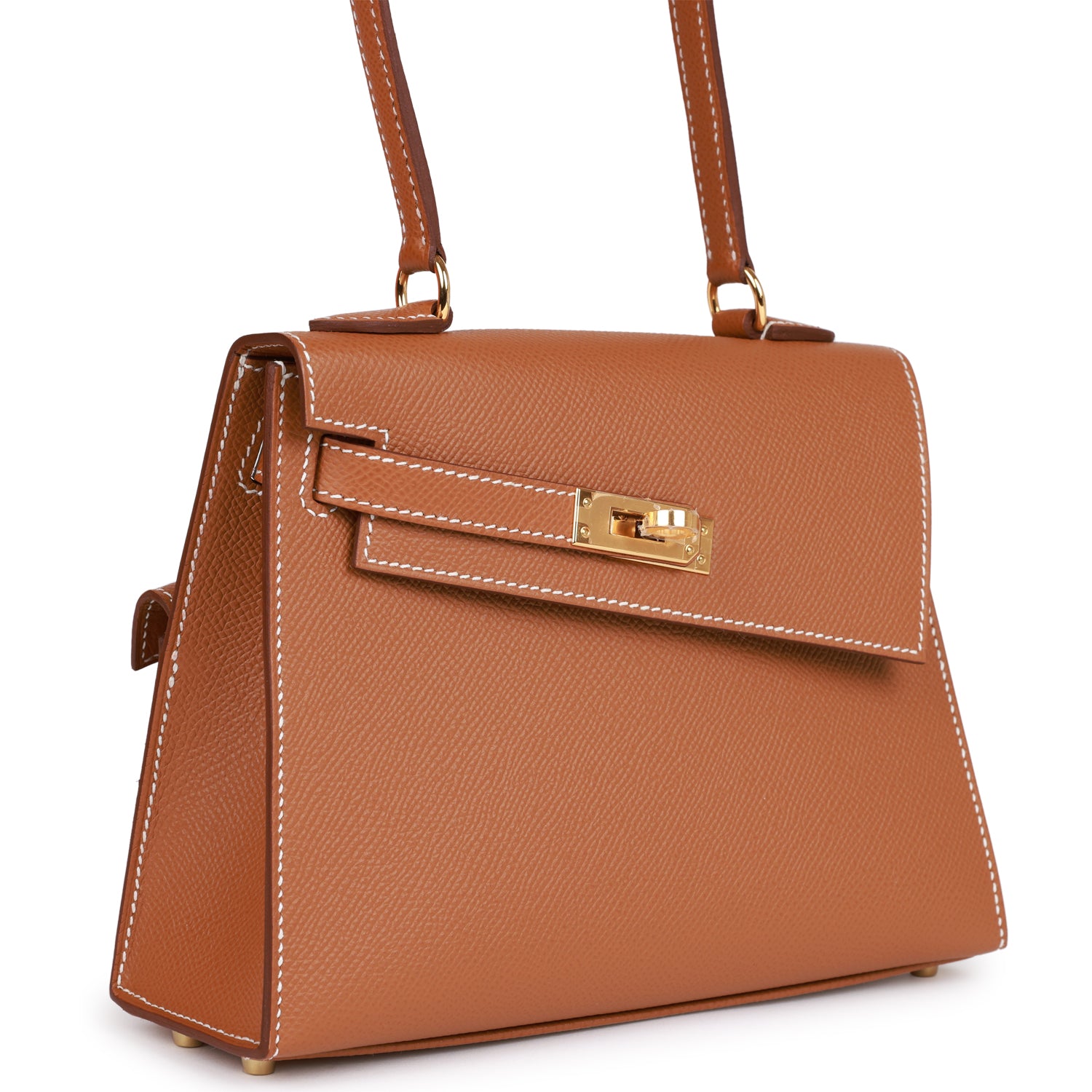Hermès Kelly Sellier en Desordre 20 Gold Epsom Gold Hardware