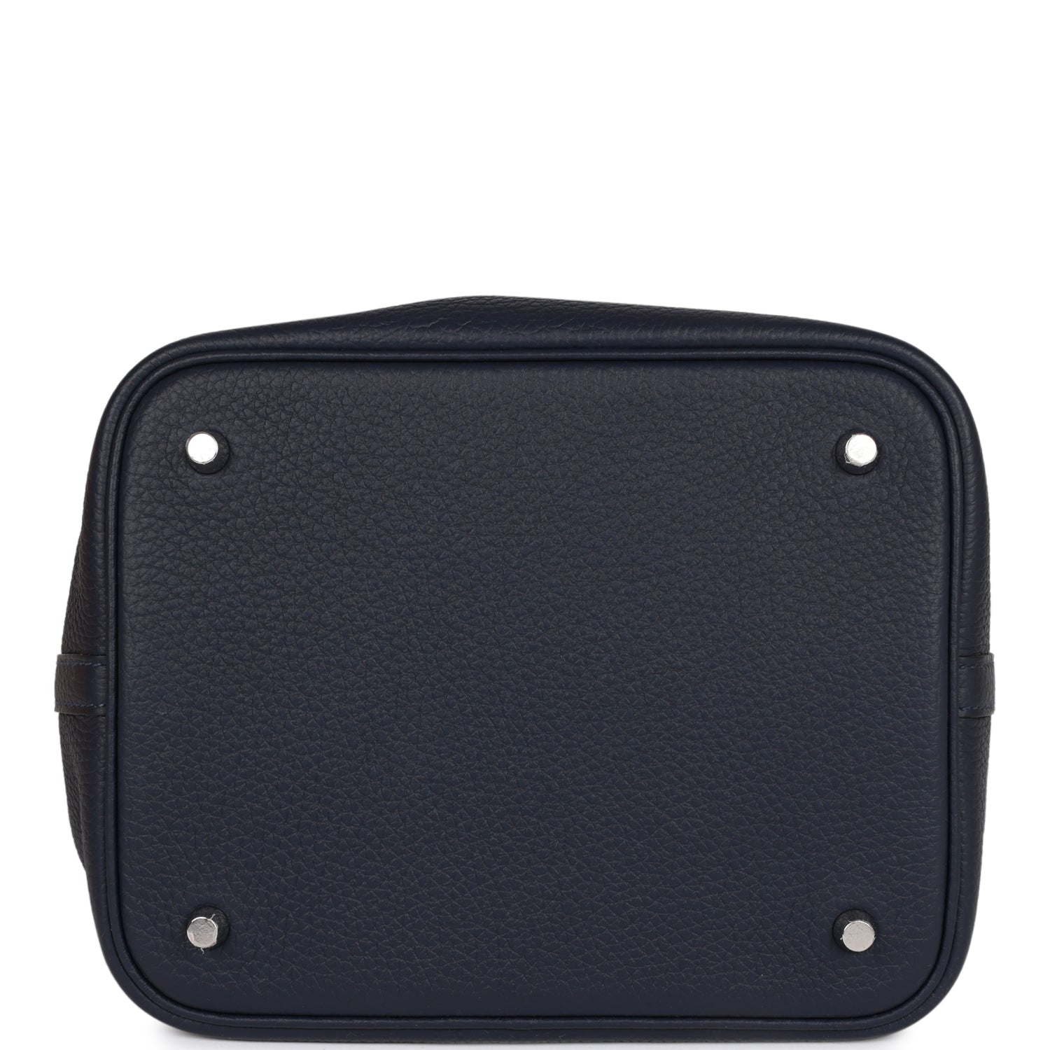 Hermès Picotin Lock 18 Bleu Nuit Clemence and Matte Alligator Touch Palladium Hardware