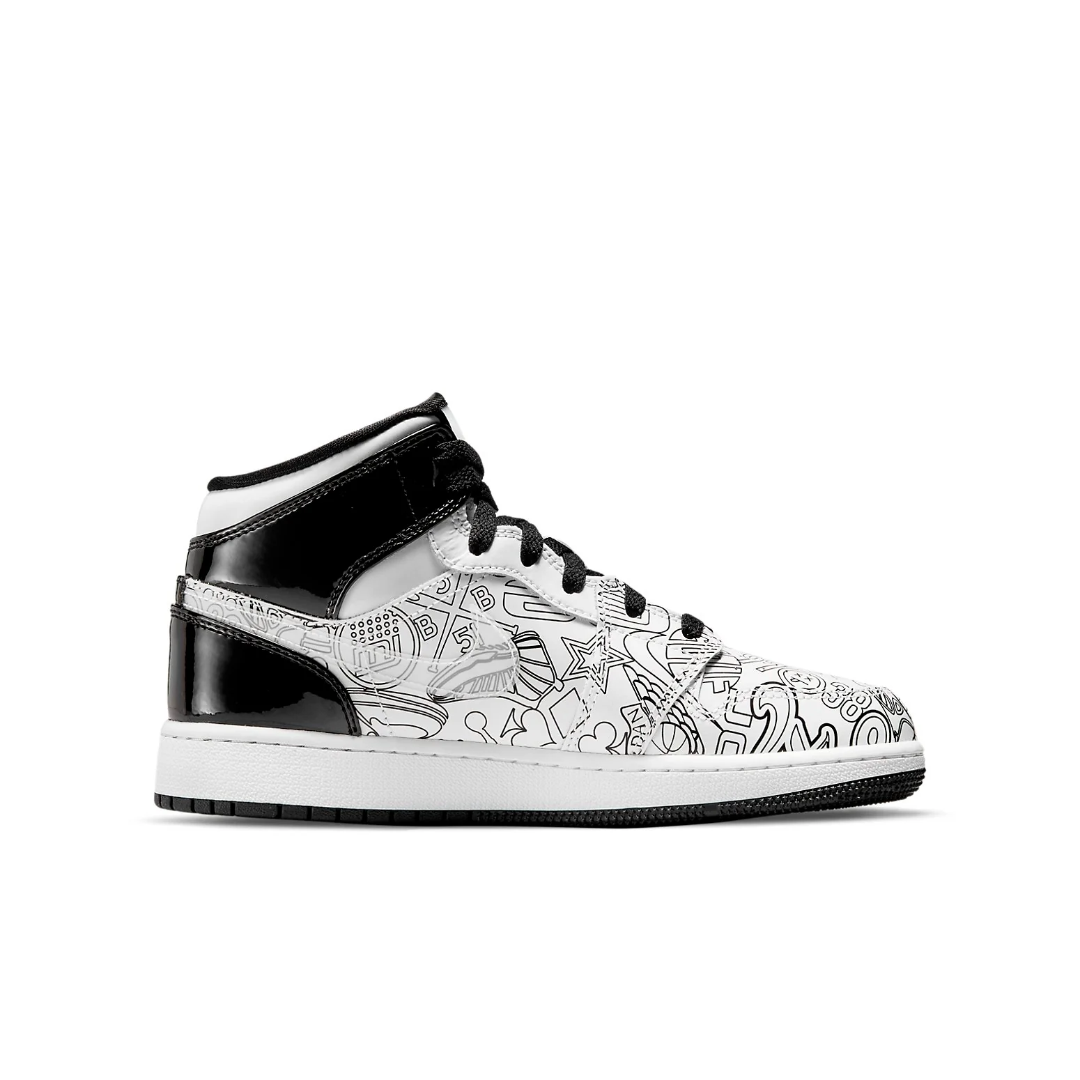 (GS) Air Jordan 1 Mid SE 'DIY' DC4099-100