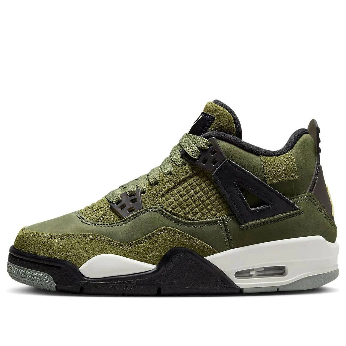 (GS) Air Jordan 4 Retro SE 'Craft - Olive' FB9928-200