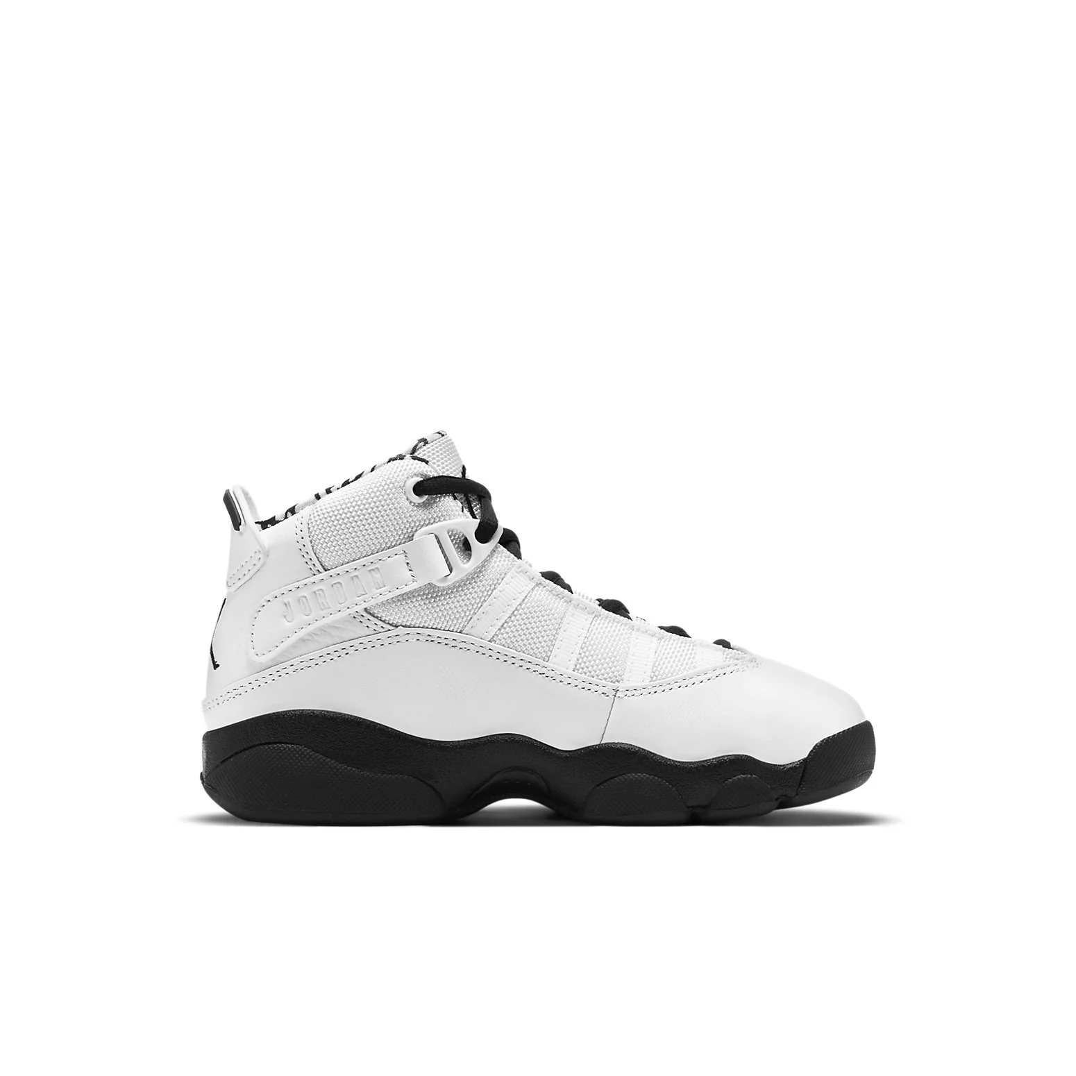 (PS) Air Jordan 6 Rings 'White Black' 323432-107