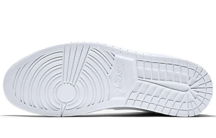 Air Jordan 1 Mid 'Triple White 2019' 554724-129