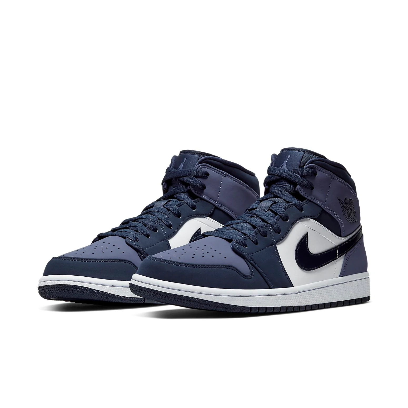 Air Jordan 1 Mid 'Sanded Purple' 554724-445