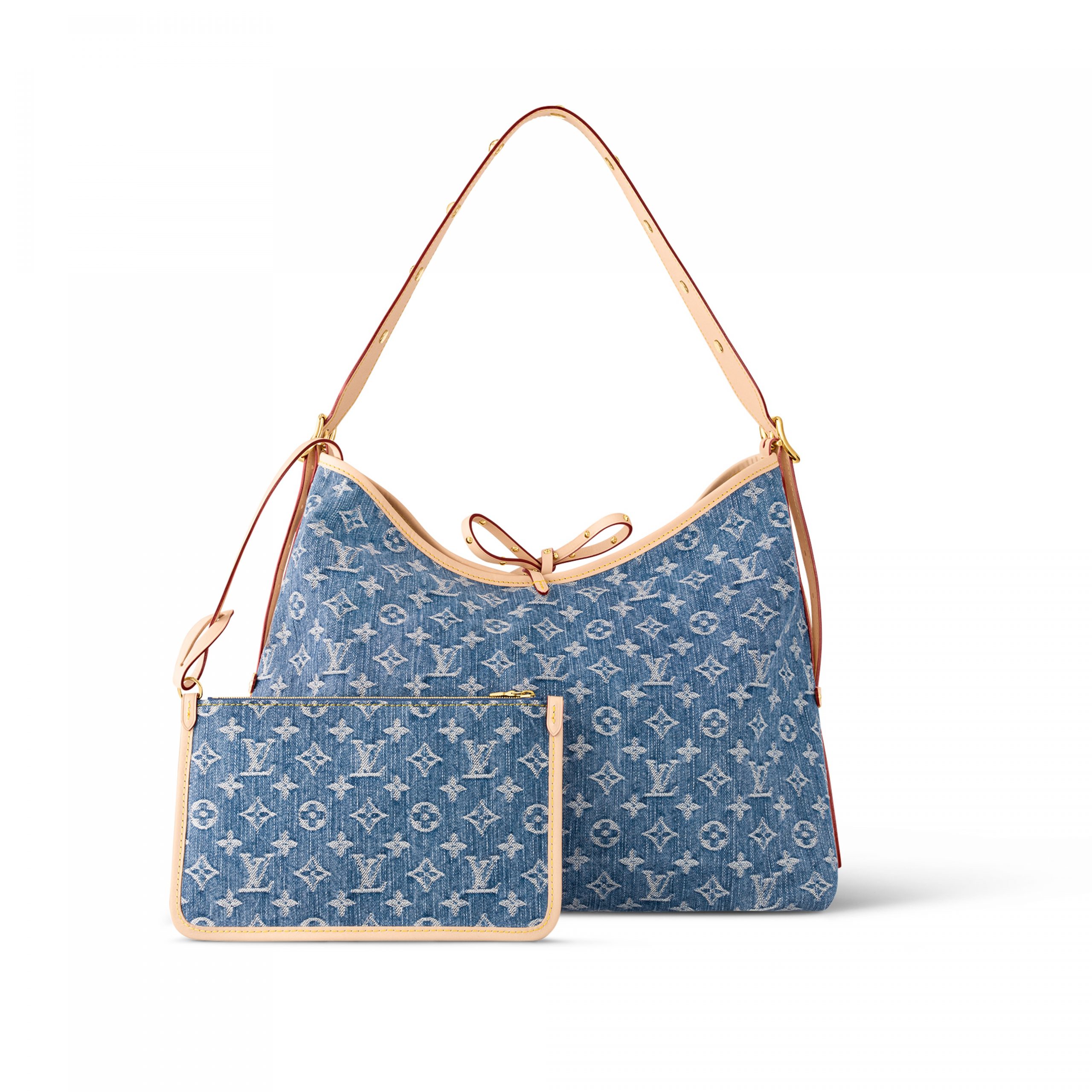 Louis Vuitton M46855 CarryAll MM Denim Blue