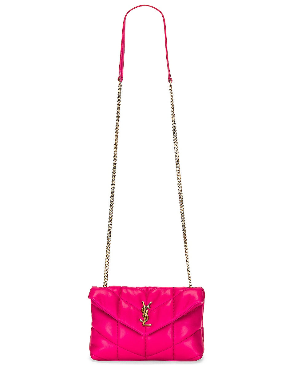 YSL Puffer Toy Bag in Quilted Lambskin