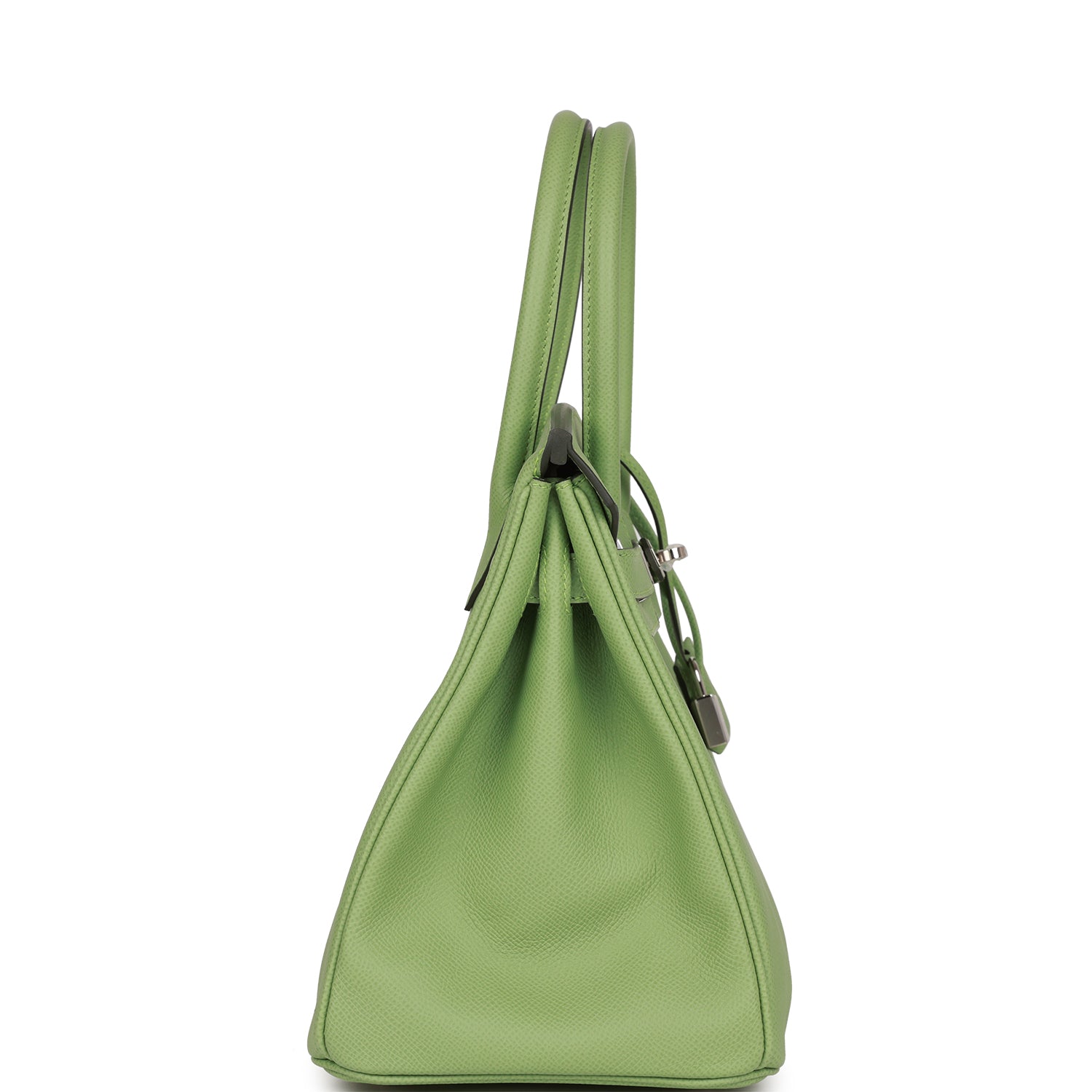 Hermès Birkin 30 Vert Criquet Epsom Palladium Hardware