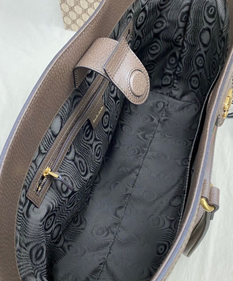 Balenciaga Hacker Medium Tote Bag Dark Coffee