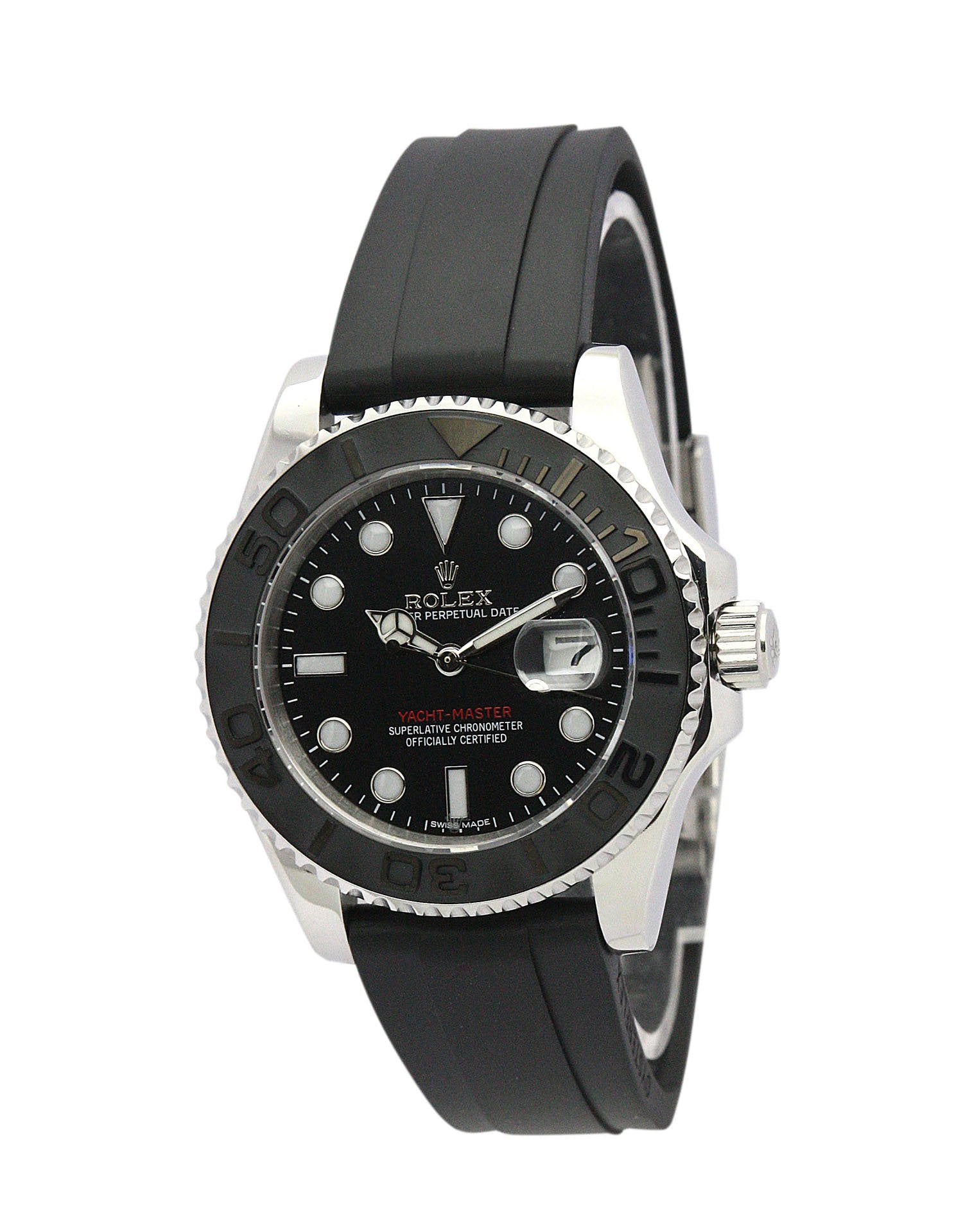 Replica Rolex Yacht-Master 40mm Black Dial 169622-2