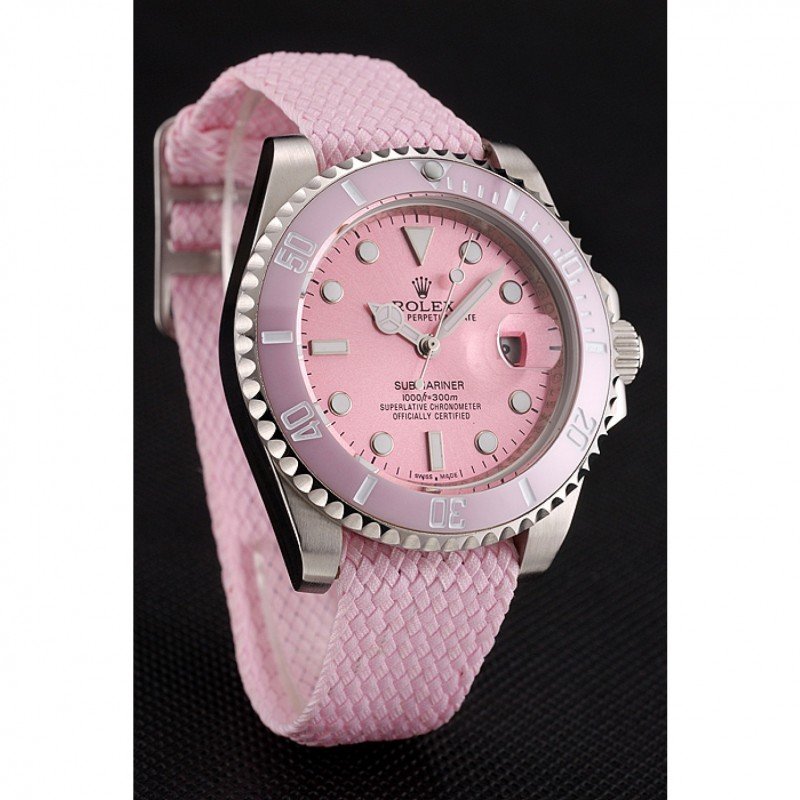 Replica Rolex Submariner 41mm Pink Dial 1453866