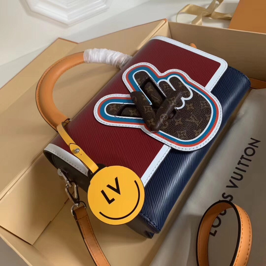 LV Twist MM Handle Bag Epi Monogram M52513