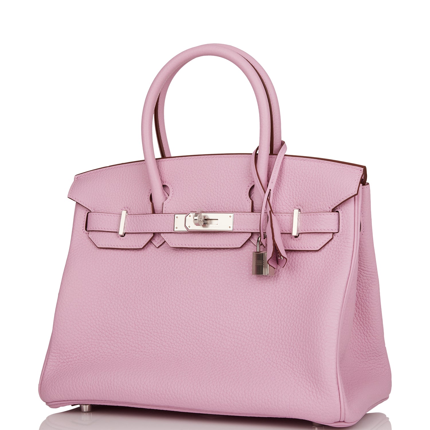 Hermès Birkin 30 Mauve Sylvestre Clemence Palladium Hardware