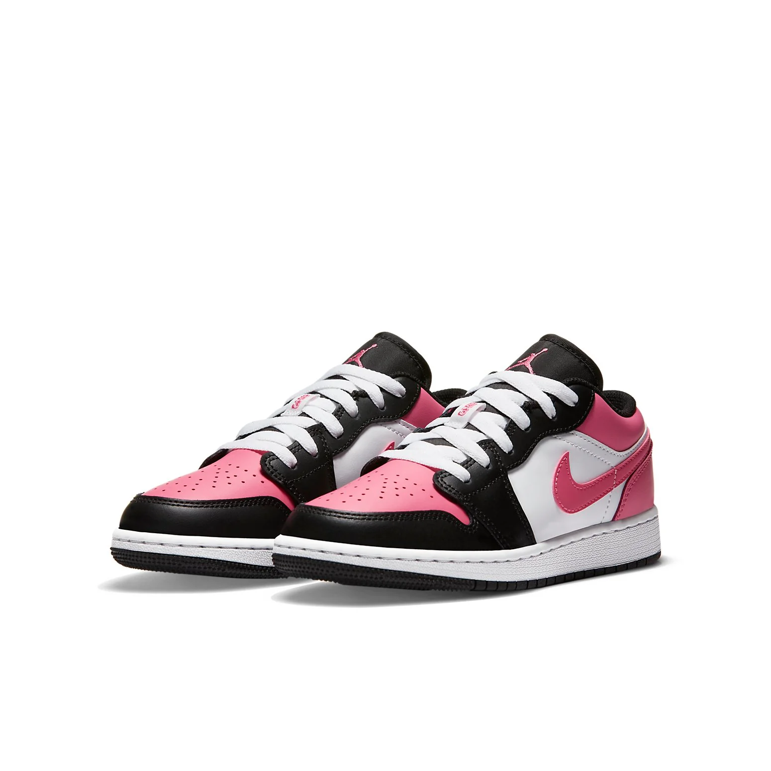 (GS) Air Jordan 1 Low 'Pinksicle Black' 554723-106