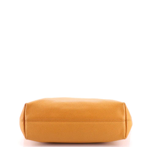 Vintage Open Tote Caviar Small