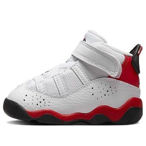 Air Jordan 6 Rings 'White University Red' 323420-126
