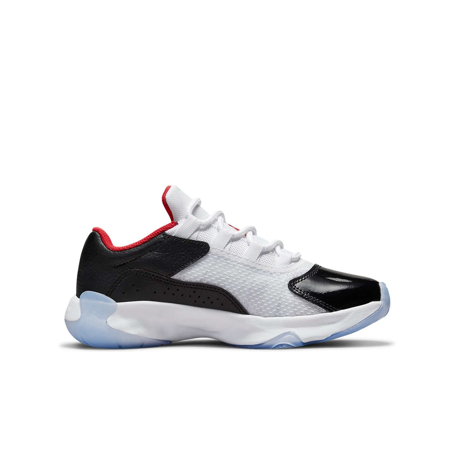 (GS) Air Jordan 11 CMFT Low 'White Black University Red' CZ0907-160
