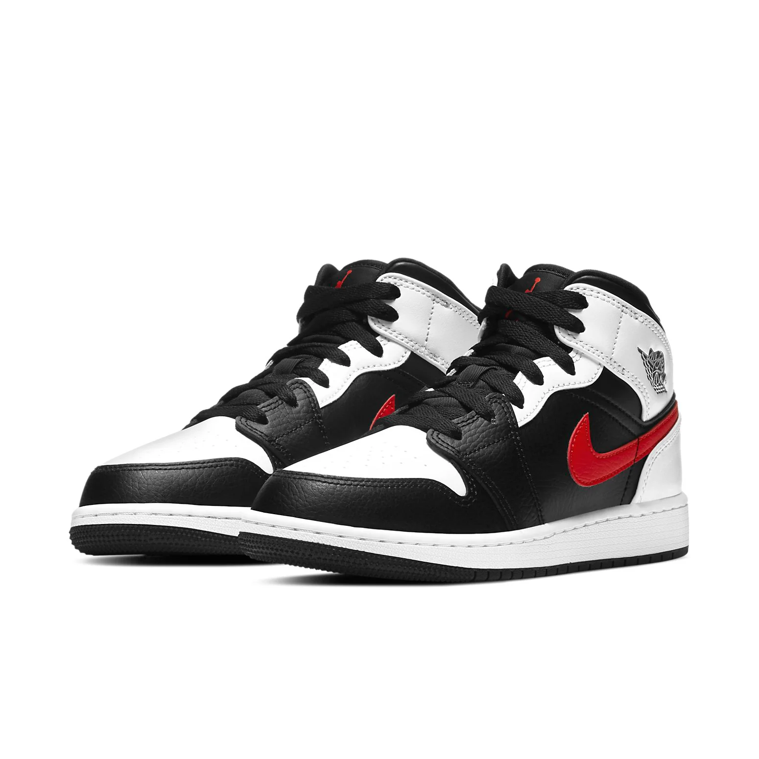 (GS) Air Jordan 1 Mid 'Chile Red' 554725-075