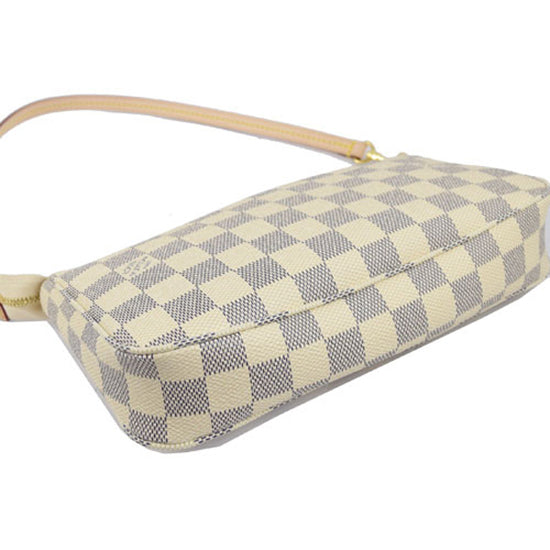 LV N41207 Pochette Accessoires Damier Azur Canvas