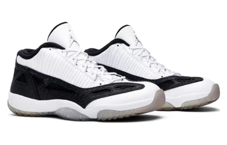 Air Jordan 11 Retro Low IE 'White Black' 306008-100