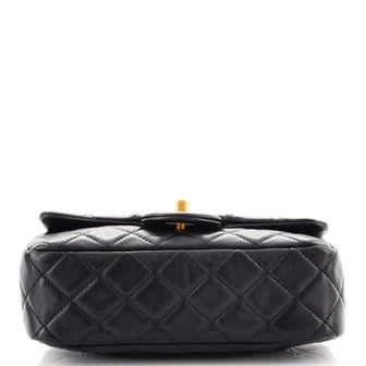 Chanel Pearl Crush Flap Bag Quilted Lambskin Mini