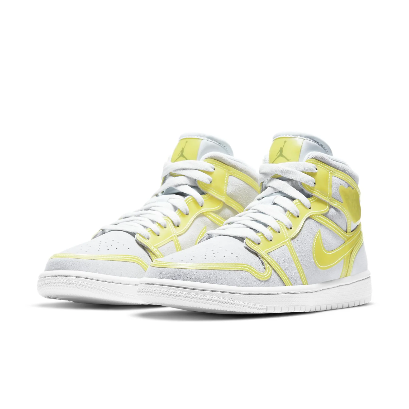 (WMNS) Air Jordan 1 Mid LX 'Off White Opti Yellow' DA5552-107