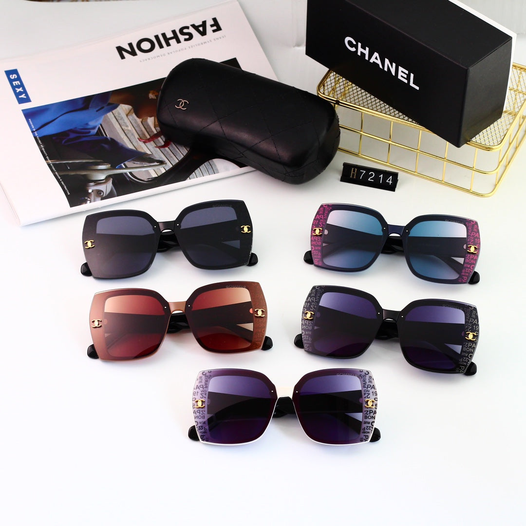 5 Color Women's Sunglasses—7214